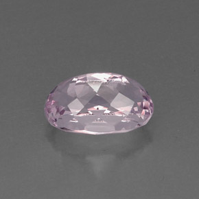 Kunzita rosa natural 6,65ct, corte oval, VVS