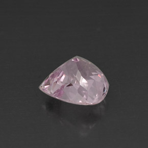 Kunzita rosa natural 5,57ct, formato de pêra, VVS-VS