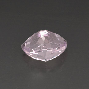 Kunzita rosa natural 8,49ct, trillion, VS