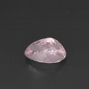 Kunzita rosa natural 4,00ct, formato de pêra, VS
