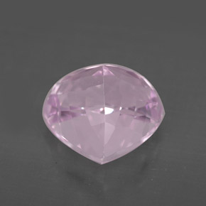 Kunzita rosa natural 4,51ct, formato de pêra, VVS-VS