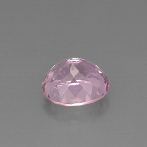 Kunzita rosa natural 7,92ct, corte oval, VS