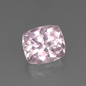 Kunzita rosa natural 8,05ct, almofada cortada, VVS-VS