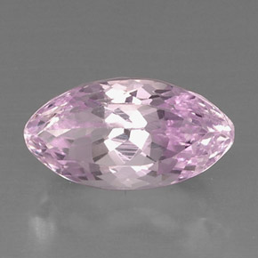 Kunzita rosa natural 10,35ct, marquise, VVS