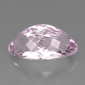 Kunzita rosa natural 10,35ct, marquise, VVS