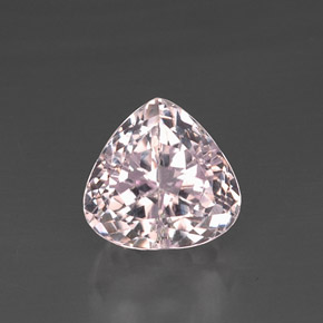 Kunzita rosa natural 9,89ct, formato de pêra, VS