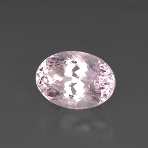 Kunzita Rosa Natural 9.00ct, Corte Oval, VS