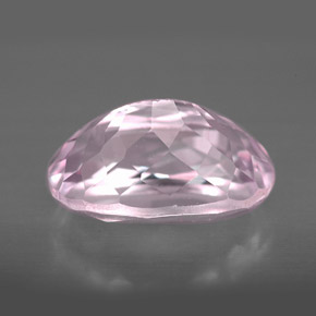 Kunzita rosa natural 5,36ct, corte oval, VVS-VS