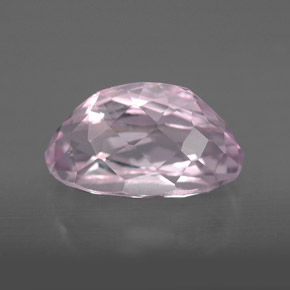 Kunzita rosa natural 4,04ct, corte oval, VS