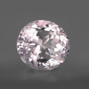 Kunzita Rosa Natural 8.90ct, Corte Oval, VVS-VS