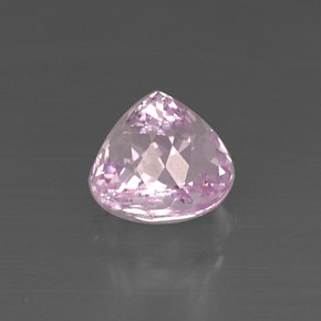 Kunzita rosa natural 5,33ct, corte oval, VVS