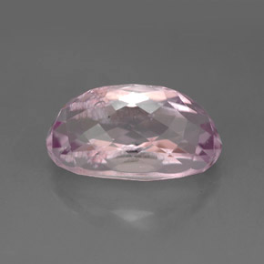Kunzita rosa natural 6,95ct, corte oval, VS