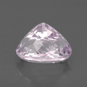 Kunzita rosa natural 5,46ct, corte oval, VVS-VS