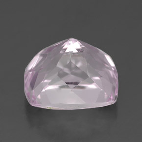Kunzita Rosa Natural 5.71ct, Almofada cortada, VVS-VS
