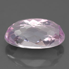 Kunzita rosa natural 5,71ct, corte oval, VS