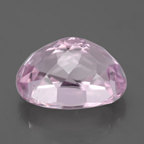 Kunzita rosa natural 6,47ct, corte oval, VS-SI