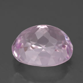 Kunzita rosa natural 7,93ct, corte oval, VVS-VS