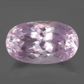 Kunzita Rosa Natural 14.70ct, Corte Oval, VVS-VS