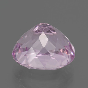 Kunzita rosa natural 12,18ct, corte oval, VS