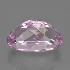 Kunzita rosa natural 17,07ct, corte oval, VVS-VS