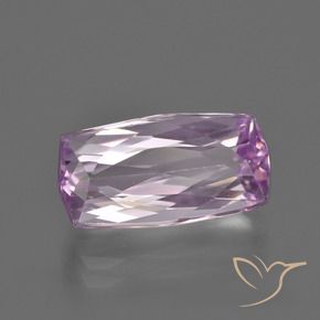 Kunzita Tom Rosa Cereja Natural 6.93ct, Almofada, VVS