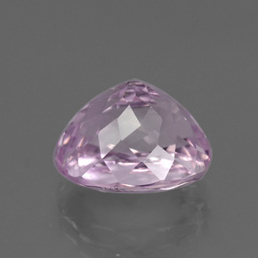 Kunzita rosa natural 7,09ct, corte oval, VS