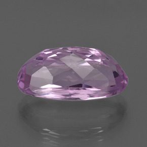 Kunzita roxo natural 7,16ct, corte oval, VS