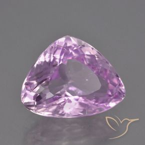 Kunzita Roxo Claro Rosa Natural 11.09ct, Trilhão, VS