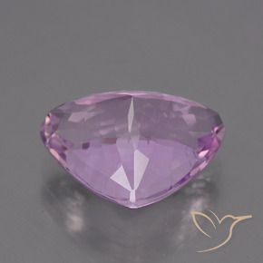 Kunzita Roxo Claro Rosa Natural 11.09ct, Trilhão, VS
