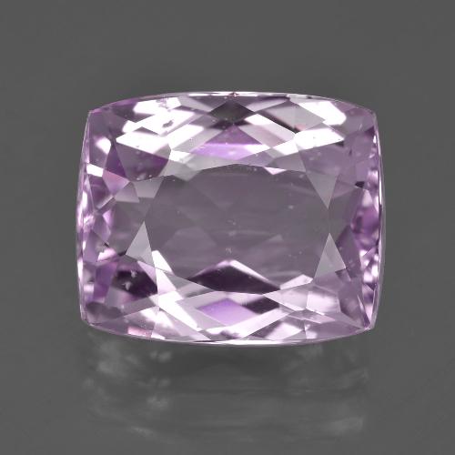 Kunzita roxo natural 11,27ct, almofada cortada, VS