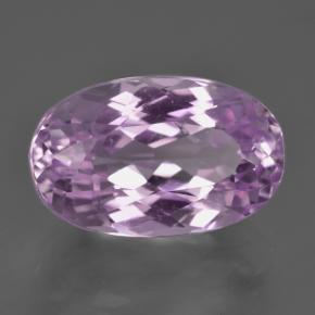 Kunzita roxo natural 12,26ct, corte oval, VS