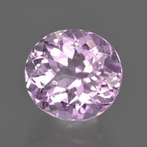 Kunzita Roxo Real Rosa Natural 8.72ct, Corte Oval, VS-SI