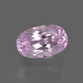 Kunzita rosa natural 3,67ct, corte oval, VVS-VS