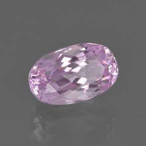 Kunzita rosa natural 3,67ct, corte oval, VVS-VS