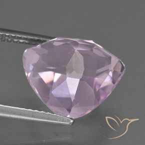 Kunzita Tom Rosa Cereja Natural 9.34ct, Trilhão, VVS