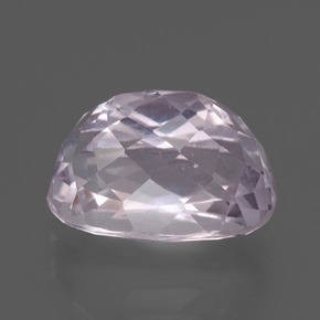 Kunzita rosa natural 7,26ct, corte oval, VVS