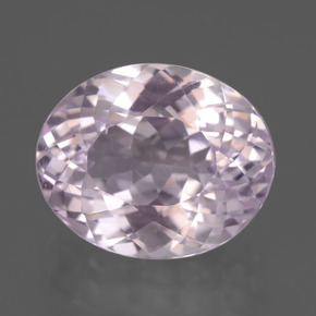 Kunzita Rosa Natural 9.48ct, Corte Oval, VVS