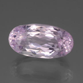 Kunzita rosa natural 22,39ct, corte oval, VVS