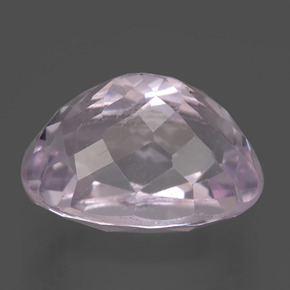 Kunzita rosa natural 13,80ct, corte oval, VVS-VS