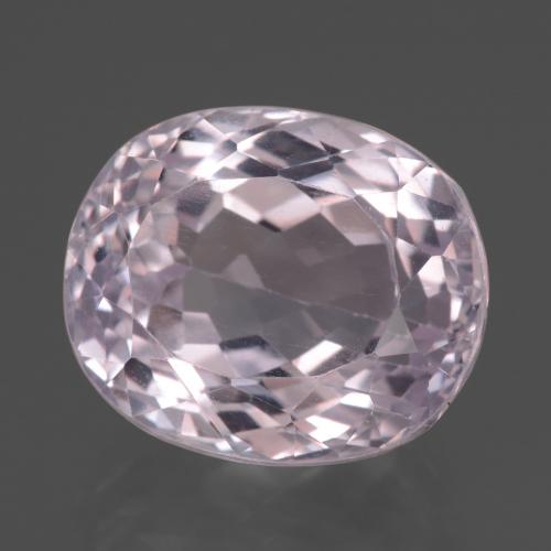 Kunzita rosa natural 14,22ct, corte oval, VS