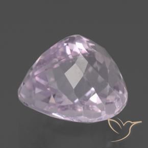 Kunzita rosa natural 16,18ct, formato de pêra, VVS