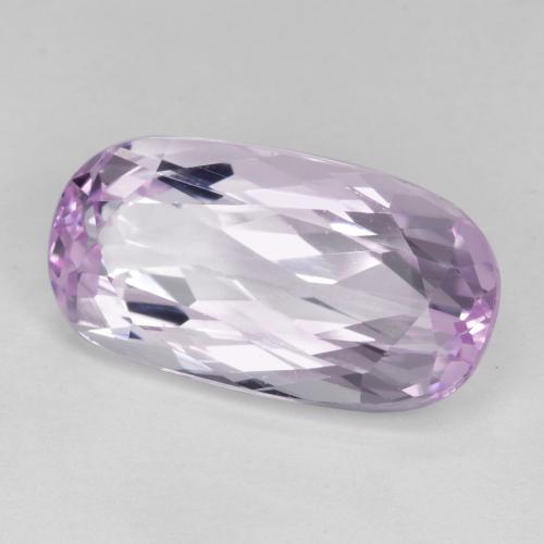 Kunzita Rosa real muito claro Natural 15.10ct, Corte Oval, VVS-VS