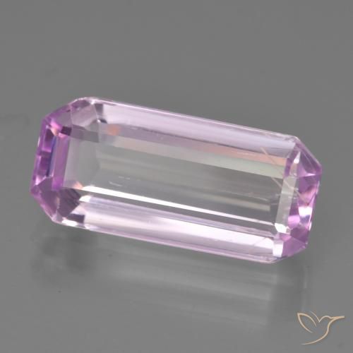 Kunzita Roxo rosado Natural 5.87ct, Corte Octógono / Esmeralda, VS