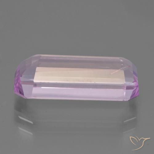 Kunzita Roxo rosado Natural 5.87ct, Corte Octógono / Esmeralda, VS