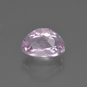 Kunzita rosa natural 2,44ct, corte oval, VS