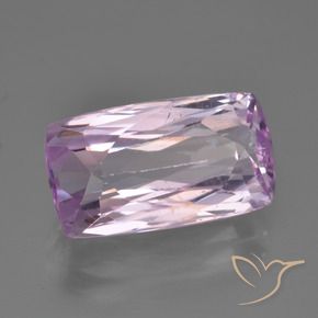 Kunzita Violeta claro Natural 6.61ct, Almofada, VS