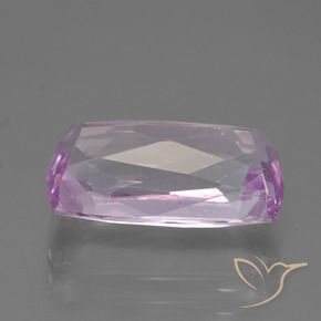 Kunzita Violeta claro Natural 6.61ct, Almofada, VS