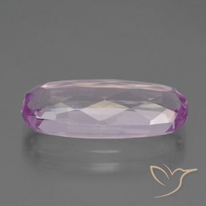 Kunzita roxo natural 7,41ct, corte oval, VS