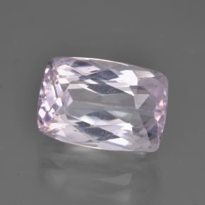 Kunzita roxo natural 4,76ct, almofada cortada, VVS-VS