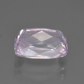 Kunzita roxo natural 4,76ct, almofada cortada, VVS-VS